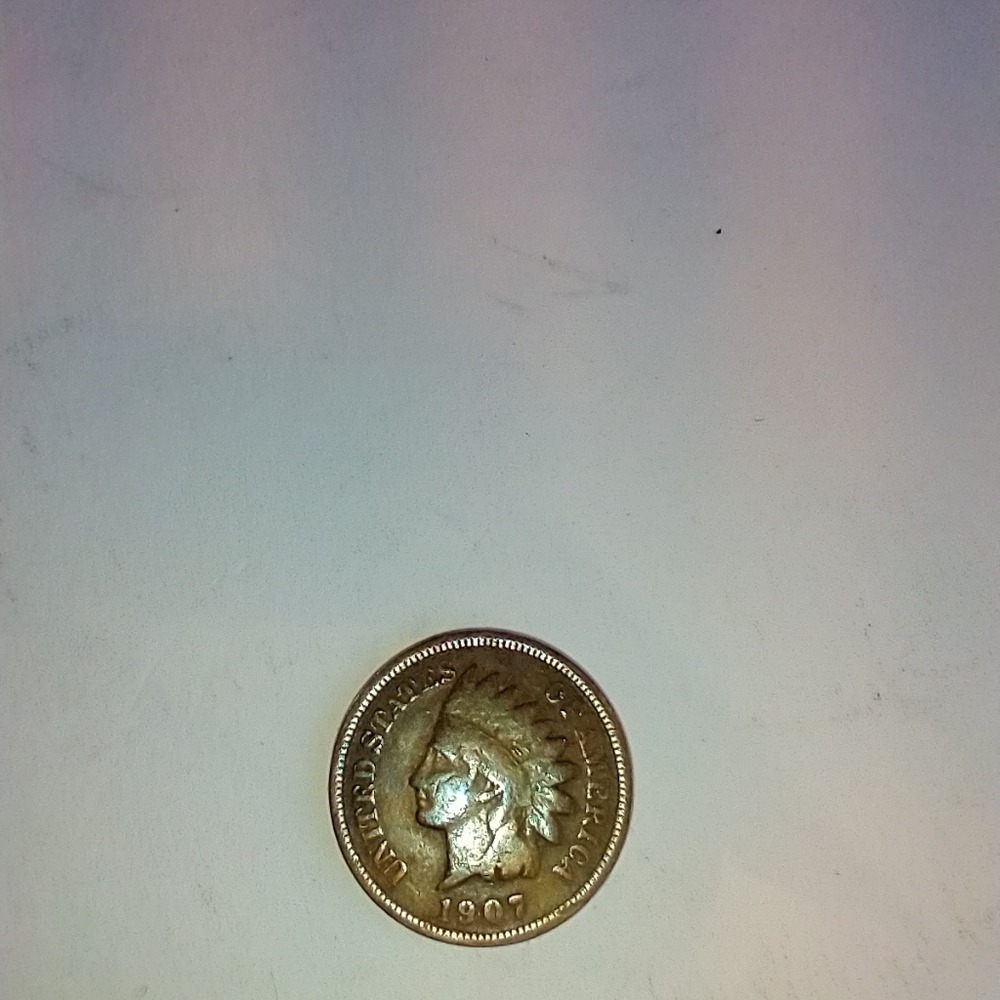 1907 United States"Indian Head" penny